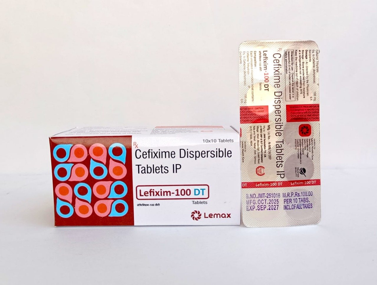 Lefixim-100 DT (10×10)